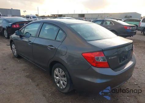 2012 Honda Civic Lx from USA, damaged, VIN 2HGFB2F59CH504602